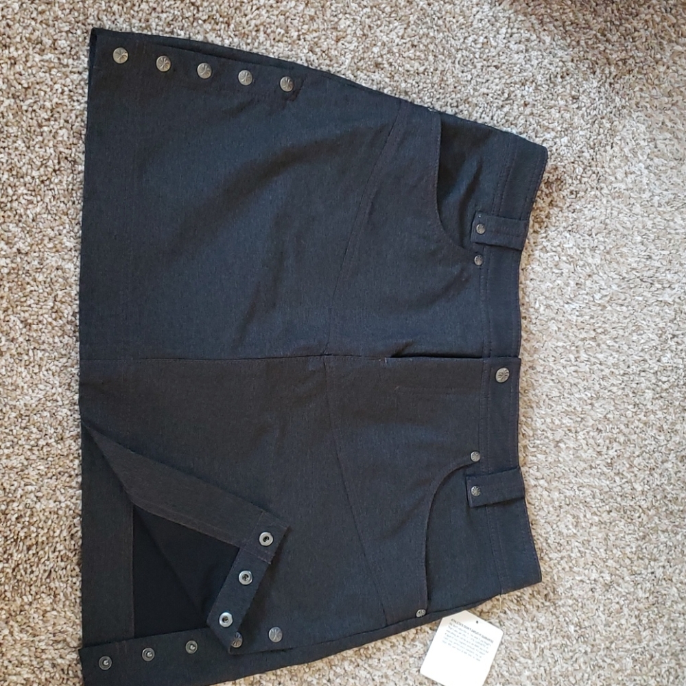 Skirt arhleta mini dark grey 10p